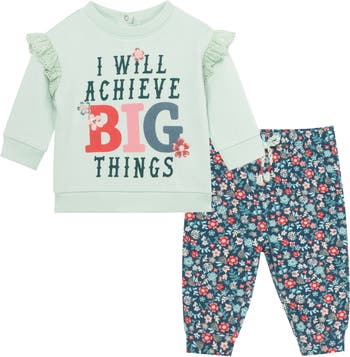 Dreaming Baby Graphic Sweatshirt & Pants Set PEEK ESSENTIALS