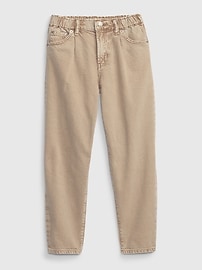Детские джинсы-бочонки с высокой посадкой и тканью Washwell Gap
