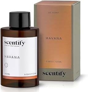 Scentify 5th Ave Aroma Oil Refill Scent for Oil Diffusers - Bergamot, Floral, Gardenia Scents - Luxurious Relaxing Aromatherapy Diffuser Fragrance 100ml, 3.38 oz Scentify