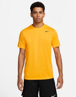 Nike Training Dri-FIT Legend t-shirt in yellow Nike