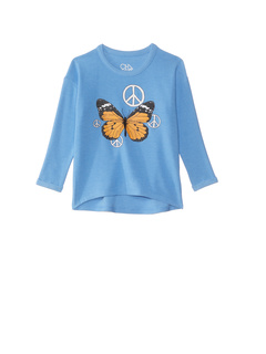 Пуловер Butterfly Peace (для маленьких/больших детей) Chaser