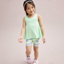 Baby & Toddler Girls Nike Tank And Printed Biker Shorts Set Nike