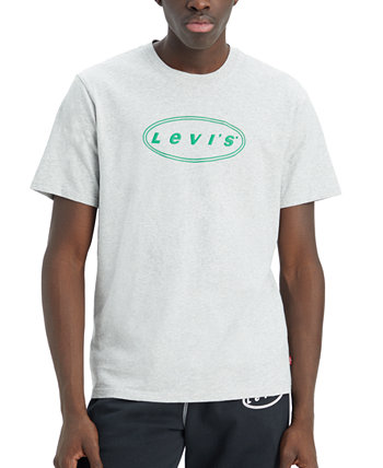 Мужская хлопковая футболка с графикой в расслабленном стиле Levi's® Levi's®