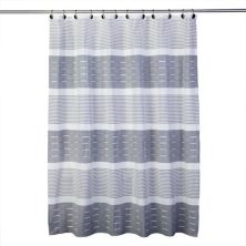 SKL Home Pleated Stripe Woven Shower Curtain SKL Home