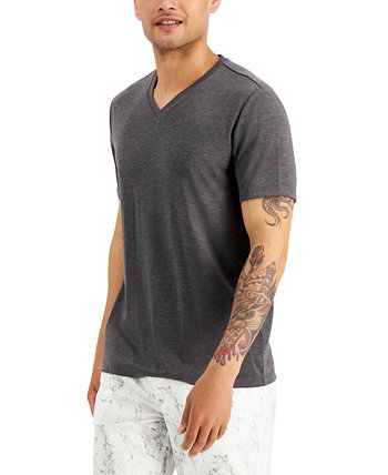 Мужская дорожная эластичная футболка с v-образным вырезом, созданная для Macy's Alfani