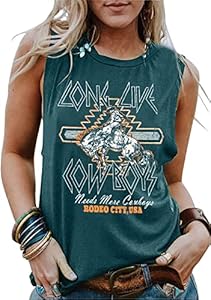 Long Live Cowboys Rodeo City USA T-Shirt Women Western Country Music Retro Graphic Tee Summer O-Neck Short Sleeve Tops RFBIQI