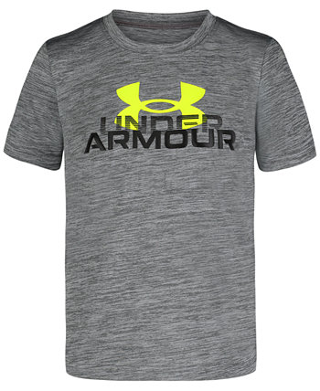 Футболка с короткими рукавами и логотипом Fade Wordmark для мальчиков для мальчиков Under Armour