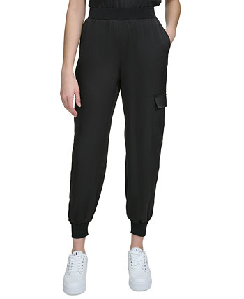 Женские брюки-карго для бега без застежки Calvin Klein