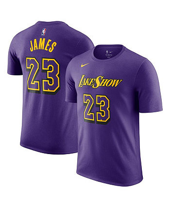 Мужская Джерси Nike 2024/25 City Edition Lebron James Los Angeles Lakers Nike