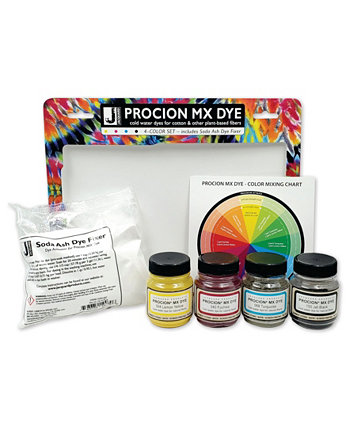 Procion Mx Dye with Soda Ash Set, 6 Piece Jacquard