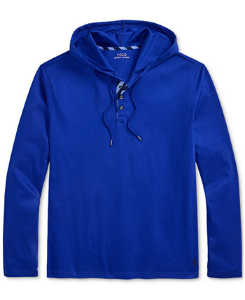 Men's Cotton Pajama Hoodie Polo Ralph Lauren