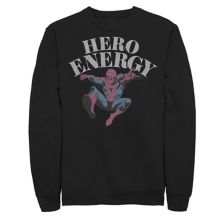 Флисовый пуловер с графическим рисунком Big & Tall Marvel Spider-Man Hero Energy Marvel