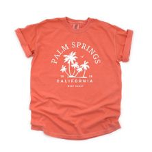 Palm Springs Palm Trees Garment Dyed Tees Simply Sage Market