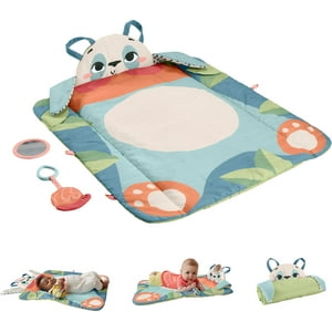 Fisher-Price Planet Friends Roly-Poly Panda Baby Infant Activity Play Mat with 2 Toys Visit the Fisher-Price Store