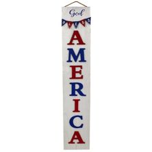 Celebrate Together™ Americana God Bless America Porch Leaner Celebrate Together