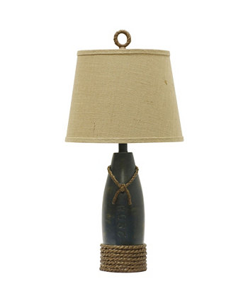 Настольная лампа из холста в твердом переплете StyleCraft Home Collection