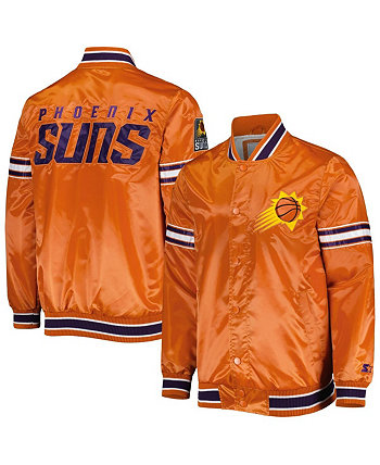 Мужская оранжевая университетская куртка-слайдер Phoenix Suns с застежкой на молнию Starter