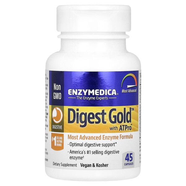 Digest Gold с ATPro, 45 капсул Enzymedica