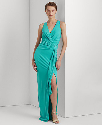 Женское платье без рукавов из эластичного трикотажа Ralph Lauren