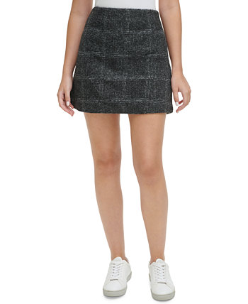 Женская круглая юбка-трапеция с боковой молнией Calvin Klein