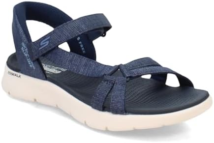 Женские Спортивные сандалии SKECHERS Go Walk Flex Sandal-Illuminate Hands Free Slip-ins Fisherman SKECHERS