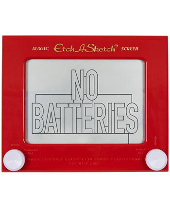 Etch A Sketch, классическая красная игрушка для рисования с волшебным экраном Spin Master Games