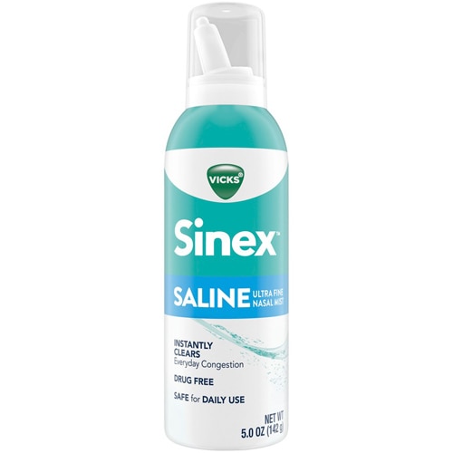 Vicks Sinex Saline Ultra Fine Nasal Mist — 5 жидких унций Vicks