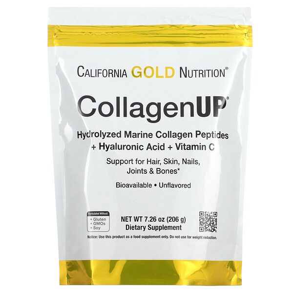 CollagenUP, без вкуса, 7,26 унции (206 г) California Gold Nutrition