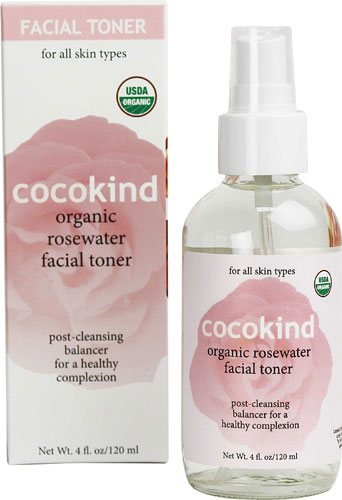 cocokind Органический тоник для лица с розовой водой — 4 жидких унции Cocokind