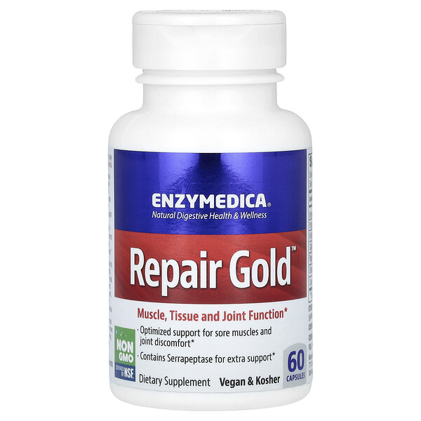 Ремонтное золото, 60 капсул Enzymedica