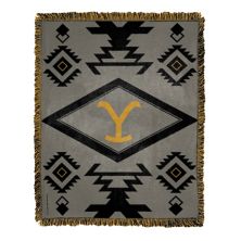 Yellowstone Logo Western Jacquard Throw Licensed Character