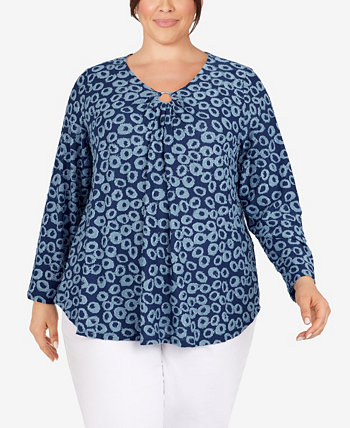 Plus Size Animal O-Ring Top Ruby Rd.