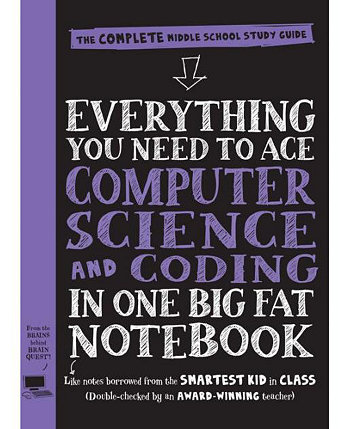 Все, что вам нужно для изучения информатики и программирования, в одном большом блокноте от Workman Publishing Barnes & Noble