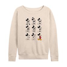 Женский свитшот с напуском и рисунком Disney's Mickey Mouse Evolution Disney