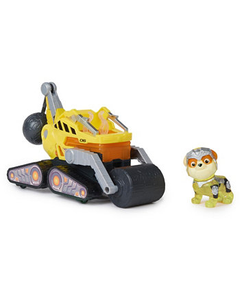 The Mighty Movie, игрушечный грузовик-строитель с фигуркой Rubble Mighty Pups, светом и звуком, детские игрушки для мальчиков и девочек 3 плюс Paw Patrol
