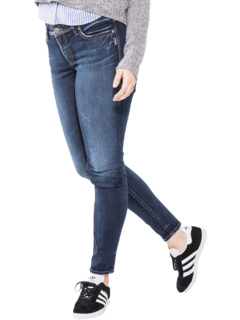 Джинсы Suki Super Skinny больших размеров цвета индиго W93023SSX492 Silver Jeans Co.