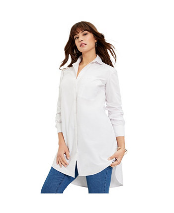 Women's Plus Size Poplin La Vie Tunic June + Vie