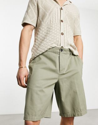 Светло-зеленые шорты-бермуды свободного кроя New Look New Look
