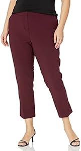 Calvin Klein Womens Sportswear Pant,Port,18W Calvin Klein