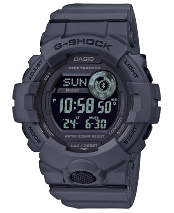 Мужские цифровые часы с серым полимерным ремешком, 48,6 мм G-Shock
