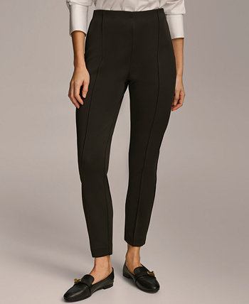 Женские узкие брюки до щиколотки с высокой посадкой Donna Karan New York