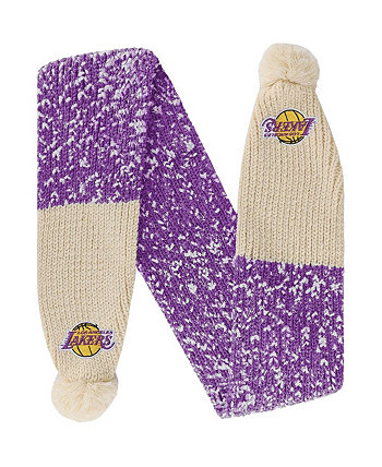 Женский шарф Los Angeles Lakers Confetti с помпоном FOCO