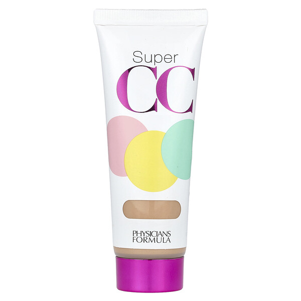 Super CC, Крем для коррекции цвета + ухода, SPF 30, светлый, 1,2 ж. унц. (35 мл) Physicians Formula