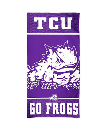 TCU Horned Frogs 30" x 60" Team Logo Spectra Beach Towel Wincraft