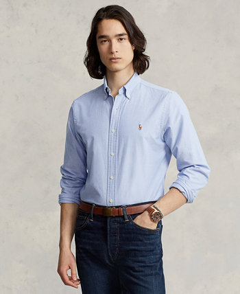 Мужская Хлопковая Рубашка Oxford Polo Ralph Lauren Polo Ralph Lauren