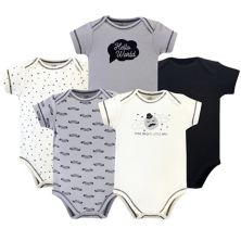 Baby Boy Organic Cotton Bodysuits 5pk Touched by Nature