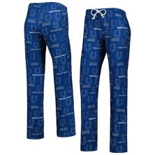 Women's Concepts Sport Royal Indianapolis Colts Breakthrough Knit Pants Unbranded
