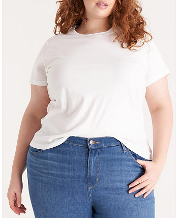 Женская футболка с круглым вырезом большого размера The Standard Stitch
