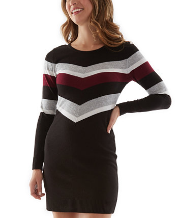 Юниорское платье-свитер с цветными блоками BCX