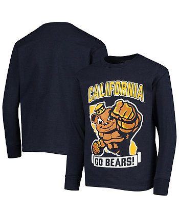 Темно-синяя футболка с потертостями Big Boys Cal Bears Strong Mascot Team Champion